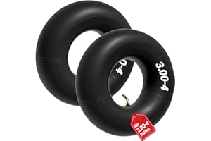 ‎LUNEKUCK 2X Schlauch 3.00-4 für Schubkarrenrad 260x85mm Ersatzschlauch für Reifen mit TR87 Winkelventil Reifenschlauch Ersatzschlauch für Transportkarre Stapelkarre Sackkarre Bollerwagen
