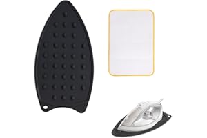 QEEROYO Alfombrilla de Hierro de Silicona, Cojín de Descanso de Hierro de Silicona, Paño Protector para Planchar, Paño de Planchado, Almohadilla De Tela De Planchar, PañO Malla De Protector De Planchado