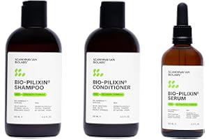 Scandinavian Biolabs Routine capillaire pour favoriser la pousse des cheveux, pour homme | Shampoing fortifiant, après-shampoing, sérum pour la pousse des cheveux