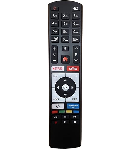 Ersatz-Fernbedienung Für TELEFUNKEN TV D32F289M4CWII U.a. – 1:1 Kopie Des Originals