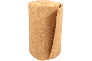 Wacredo 10m Kokosmatte 100% Natur - Winterschutz, Frostschutz für Pflanzen Kälteschutz aus Kokosfasern - 25cm | 50cm | 75cm | 100cm (50cm x 10m)