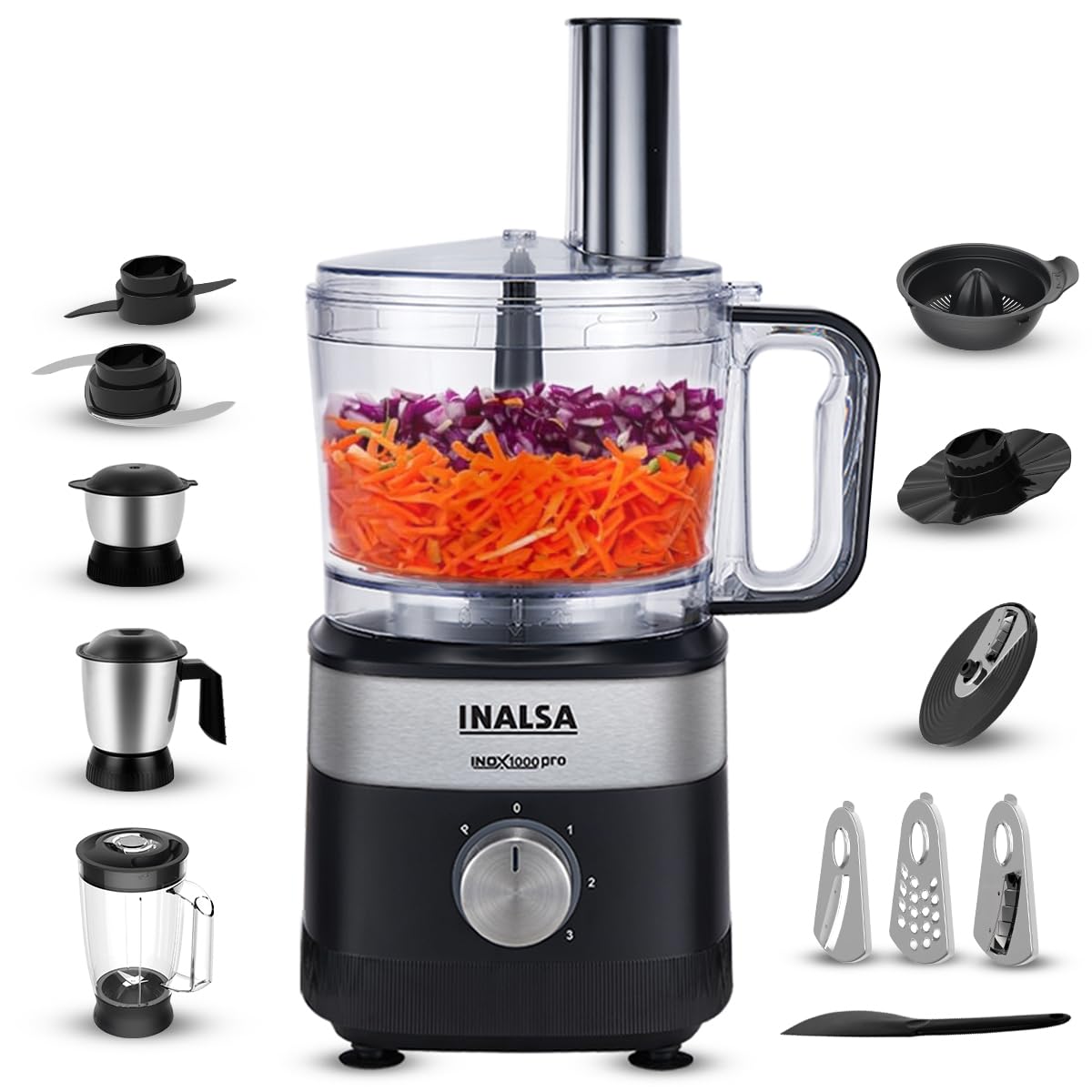 Inalsa Food Processor Review: Inox1000 Pro - Your Ultimate Kitchen Companion