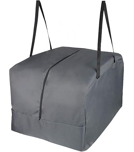 DWVO Housses De Meubles De Jardin, En Forme De V, Avec 2 Aérations, 6 Velcros Et Sac De