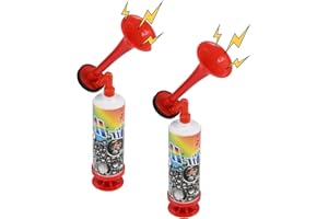 YREYBN 2PCS Handheld Air Pressure Horn, Air Horn, Airhorn Loud Noise Maker In Various Activities, Hand Klaxon Suitable For Car Marine Boats Sports Events Camping Universal
