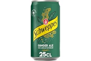 Schweppes Ginger Ale Bebida Refrescante - 250 ml PACK 24unid