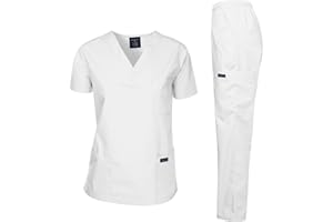 DAGACCI MEDICAL UNIFORM Dagacci Scrubs Medical Uniform Women and Man Scrubs Set Medical Scrubs Top and Pants