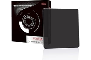 FOTGA 100x100mm Rechteckfilter ND8 Graufilter Square Neutral Dichte MC ND Filter, 3-Stop ND0.9 Quadratische ND8 Filter Optisches Glas für 4x4inch Matte Box Cokin Z Hitech LEE