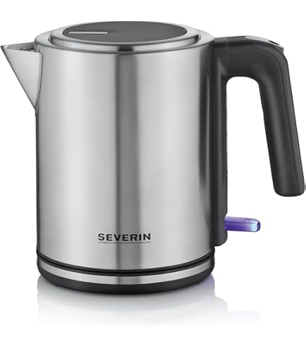 ELDOM CS10 Wasserkocher Edelstahl – 1500 W, 1,0 Liter, Mit LED-Beleuchtung & Anti-Kalk-Filter