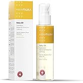 Mamaaura Baby Oil, Yenidoğan ve Hassas Ciltler İ&ccedil;in Besleyici ve Nemlendirici Bebek Yağı, 150 ml