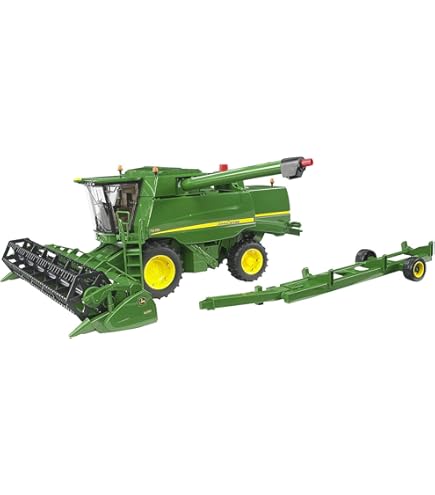 Miniature Moissonneuse-Batteuse Massey Ferguson 760 à L'Échelle 1:32 - Année 1978, Vendue Pour Pièces