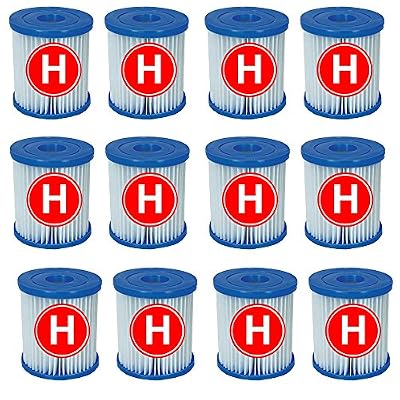 Intex 12 x Intex Cartouche de Filtration type H #29007