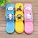 Moolecole Baby Boy Girl Toddlers Kids Children Indoor Floor Slippers Shoes Socks Stockings Cute Moccasins NON SKID Baby Shoes Winter Thick Socks Blue Panda 15cm