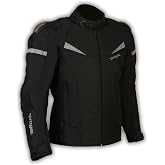 YYK Prohel Colombia Hump Black Coat &ndash; Durable Sports Motorcycle Coat for 4 Seasons Use, CE Certified Reinforced