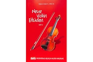Robert Pracht: Neue Violin-Etüden op.15 Band 3 - 59 Etüden in fortschreitendem Schwierigkeitsgrad (Noten)