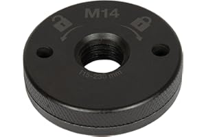 BINOA Einhell - Tuerca de sujeción rápida M14 (accesorio para amoladora angular Einhell con un alojamiento M14, para discos abrasivos con diámetro de 115-125 mm)