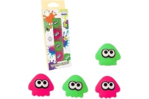 Supreme Skinz Gripz Compatible avec Nintendo Switch Joy-Con, OLED et Lite Lot de 3 housses de protection en caoutchouc et silicone