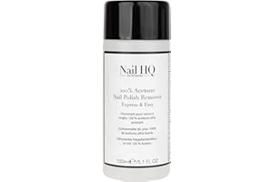 Nail HQ 100% Acetone Nail Polish Remover - 150ml