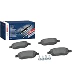 Bosch BP2727 Plaquettes De Frein Avant/Arrière - Certifiées ECE-R90 Jeu De 4