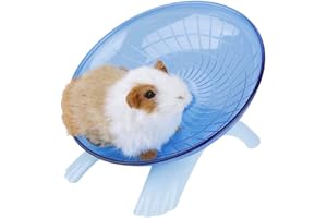ZYYINI Sharples Flying Saucer Exercise Wheel, Silent Exercise Spinner Silent Exercise Spinner Anti Slip Plastic Flying Saucer Exercise Wheel For Small Pets Hamster Hedgehogs Toy Exercise Wheel