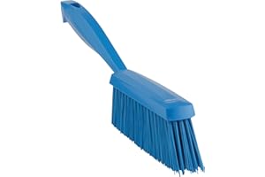 Vikan 45893 Szczotka ręczna, średnia, 35 cm, PP/PBT, niebieska