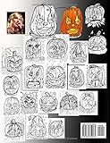 Image de Livre de coloriage gothique Foncé Mystérieux citrouilles 20 Dessins par surréaliste artiste Grace Divine