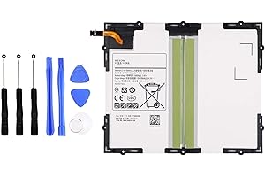 AUZNQEV AKKEE EB-BT585ABE Tablet Batería para Samsung Galaxy Tab A 10.1 Inch 2016 SM-T580 SM-T585 SM-T585C SM-P580 SM-P585 SM-T587 SM-T587P Series EB-BT585ABA Tools 3.8V 27.74Wh 7300mAh