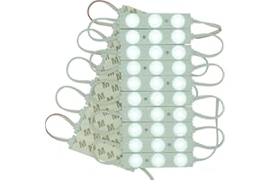 ‎VIMLED VIMLED 12V LED Einspritzmodule – 20 Stück à 1,4 W / 130 lm in kaltweiß – IP67 wasserfeste SMD LED Injektion Module zur Beleuchtung für Lichtwerbung, Ambiente oder als Arbeitslicht