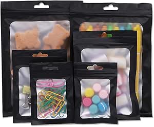 Efforias Sacchetti Di Plastica Resistenti, Sacchetto Di Plastica, 11 X 17 X 21 Cm, Blu (confezione Da 100 - Foto 7