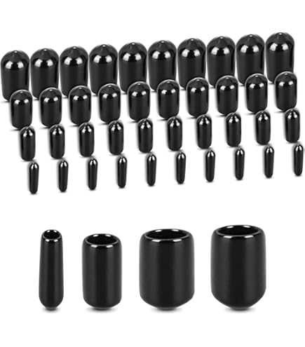 Dexierp Tappo Terminale Piatto Per 22 Mm 7/8 Pollici OD