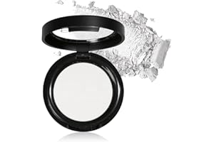 Mysense Single Matte White Eyeshadow,Pressed Fine Powder Eyeshadow,High Pigment Longwear Single White Eye Make up for Day&Night