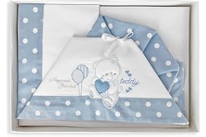 T&R Baby Coordinato Culla Carrozzina lenzuolino Nazareno Gabrielli Neonato 3 Pezzi 4719