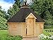 Produktbild Grillkota Sorbus S17 inkl. Fußboden, naturbelassen, 44 mm Blockbohlen, Grundfläche: 11,40 m², Satteldach