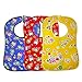 Littly Velcro Bibs Combo - Random Print , Pack of 3 (Multicolor) RS.289.00