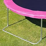 Ultrasport Gartentrampolin Jumper, Trampolin Komplettset inklusive Sprungmatte, Sicherheitsnetz, gepolsterten Netzpfosten und Randabdeckung - 5