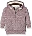Pumpkin Patch Baby Boys 0-24m Jacob Zip Front Hoodie, Red (Vineyard Wine Marle), 12-18 Months
