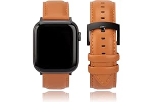 CORROPELLE Leder Uhrenarmbänder Kompatibel mit Apple Watch Armband 49mm 46mm 45mm 44mm 42mm 41mm 40mm 38mm, Eleganten Echte Leder Ersatz Uhrenarmband für iWatch 10 9 8 7 6 5 4 3 2 1 Ultra2 1 SE2 1