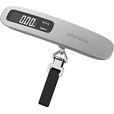 GRIFEMA GA2006, Pese Numérique pour Bagages, Balance Portable Pese Valise de Voyage, avec Fonction Tare, Maximum110 lb/50 kg,