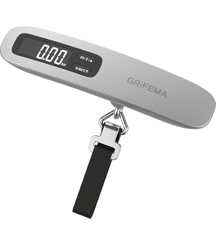 Bilancia Digitale Per Bagagli 50kg/10g Con Display LCD E Funzione Tara – Pesa Valigia Portatile Con Gancio In Acciaio, Perfetta Per Viaggi