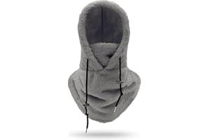 Michear Balaclava Windproof Ski Mask Winter Thermal Fleece Hood Winter Warm Outdoor Sports Face Covers Hat for Men Women