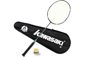 ‎A1 TAAN A1 TAAN Badminton Set, Graphit Badmintonschläger für den sofortigen Start, mit 1 Griffbänder, Schlägertasche, 1 Carbon Fiber Badminton schläger-Passion P22 (Get Strung)