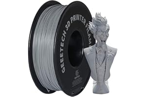 Geeetech Filament PLA Do Drukarki 3D, Szary, 1 kg, 1,75 mm