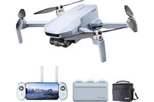 Potensic ATOM SE Combo 4K GPS Dron, 4KM Transmisión <249g, 3 Baterías & HUB de Carga, 93 Mins de Vuelo, EIS: Tecnología ShakeVanish, Max Velocidad 16m/s, Drone con Bolso para Adulto Principiante, C0