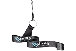 simvalley MOBILE Smartphone Schlaufe: Halsschlaufe/Lanyard mit Solltrennstelle für Mobiltelefone (Handyschlaufe, Smartphone Halsband, Trageschlaufe)
