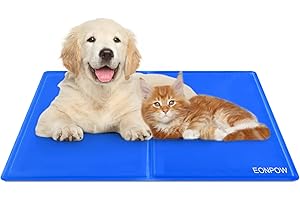 EONPOW Kühlmatte für Hunde 65x50cm,Kühlmatte für Katzen Ungiftiges Gel Selbstkühlendes Pad Kühlmatte Hund und Katzen Kühlpads
