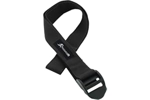 PROSOURCEFIT ProSource Correa de Yoga con Hebilla de algodón Duradero para Estiramiento, flexibilidad y Terapia física