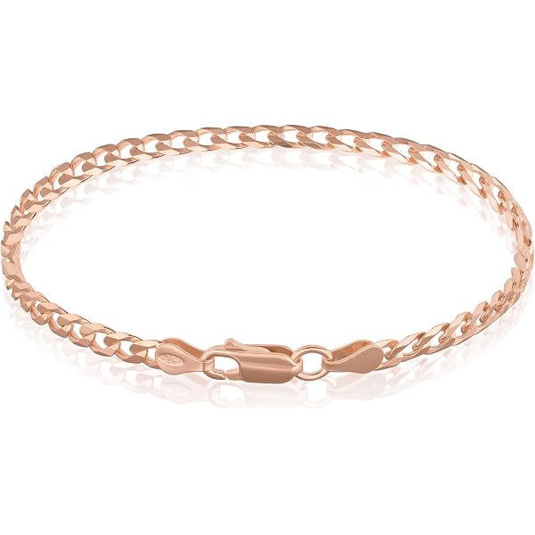 Mary & Jules Collana da donna in oro rosa in argento sterling 925