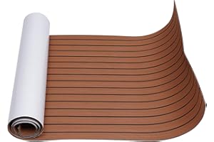 DDZcozy Eva Schiuma Barca Yacht Pavimentazione Marina Flooring Autoadesivo Teak Eva Schiuma Pavimenti per Yacht Barca