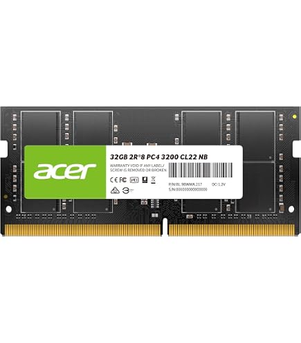 Mémoires RAM Crucial pour ordinateur, 8 Go par module