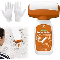 Rullo Ripara Pareti Con Vernice Bianca - Per Crepe, Graffiti E Macchie, Facile Da Usare - Foto 9