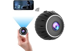 Qualihome Mini Spy Cameras Hidden 1080P HD Wireless Camera with Night Vision Motion Detection, WiFi Camera Home Security Nanny Surveillance Cam Perfect Video Bady Camera for Indoor and Outdoor